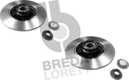 Breda Lorett DFM0009 - Тормозной диск autospares.lv