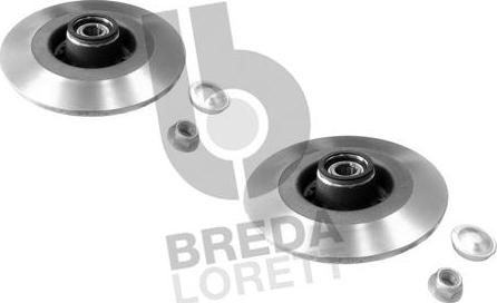 Breda Lorett DFM0004 - Тормозной диск autospares.lv