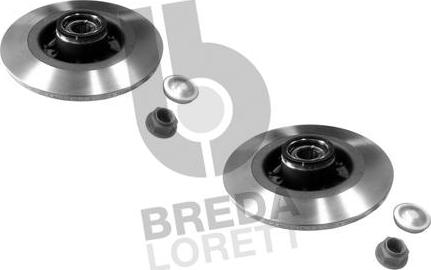 Breda Lorett DFM0005 - Тормозной диск autospares.lv