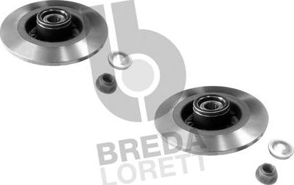 Breda Lorett DFM0006 - Тормозной диск autospares.lv