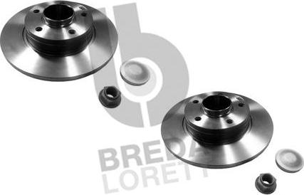 Breda Lorett DFM0001 - Тормозной диск autospares.lv