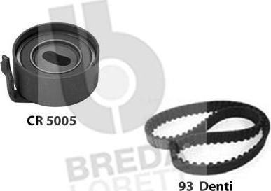 Breda Lorett KCD0461 - Комплект зубчатого ремня ГРМ autospares.lv