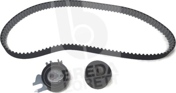 Breda Lorett KCD0468 - Комплект зубчатого ремня ГРМ autospares.lv