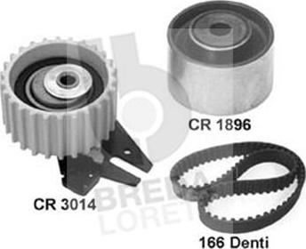 Breda Lorett KCD0594 - Комплект зубчатого ремня ГРМ autospares.lv