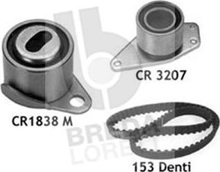 Breda Lorett KCD0596 - Комплект зубчатого ремня ГРМ autospares.lv