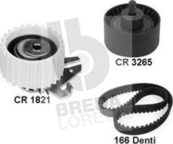 Breda Lorett KCD0591 - Комплект зубчатого ремня ГРМ autospares.lv