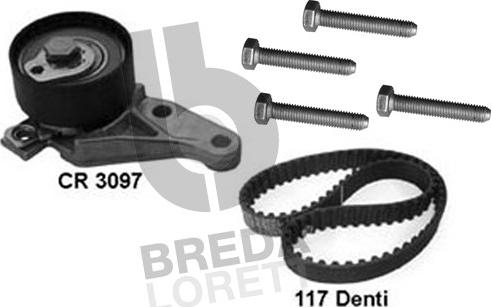 Breda Lorett KCD0568 - Комплект зубчатого ремня ГРМ autospares.lv