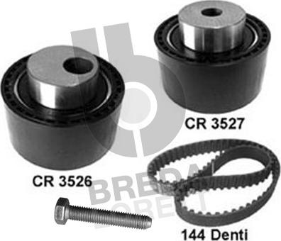 Breda Lorett KCD0567 - Комплект зубчатого ремня ГРМ autospares.lv