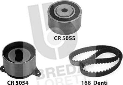 Breda Lorett KCD0694 - Комплект зубчатого ремня ГРМ autospares.lv