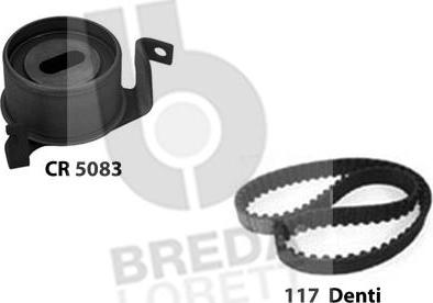 Breda Lorett KCD0690 - Комплект зубчатого ремня ГРМ autospares.lv