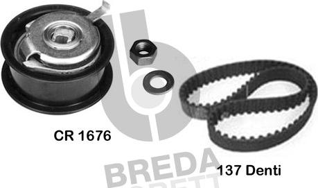 Breda Lorett KCD0641 - Комплект зубчатого ремня ГРМ autospares.lv