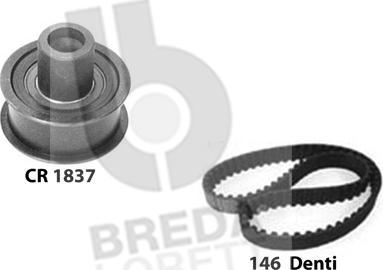 Breda Lorett KCD0652 - Комплект зубчатого ремня ГРМ autospares.lv