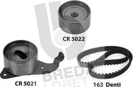 Breda Lorett KCD0669 - Комплект зубчатого ремня ГРМ autospares.lv