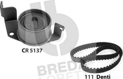 Breda Lorett KCD0663 - Комплект зубчатого ремня ГРМ autospares.lv