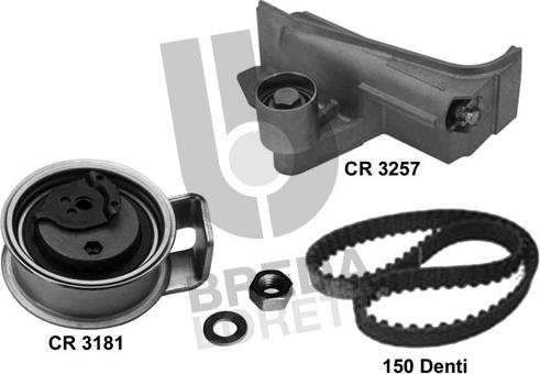 Breda Lorett KCD0683 - Комплект зубчатого ремня ГРМ autospares.lv