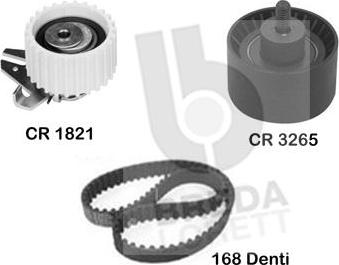 Breda Lorett KCD0096 - Комплект зубчатого ремня ГРМ autospares.lv