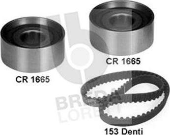 Breda Lorett KCD0090 - Комплект зубчатого ремня ГРМ autospares.lv