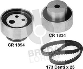 Breda Lorett KCD0093 - Комплект зубчатого ремня ГРМ autospares.lv