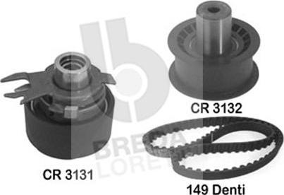 Breda Lorett KCD0049 - Комплект зубчатого ремня ГРМ autospares.lv