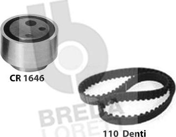 Breda Lorett KCD0051 - Комплект зубчатого ремня ГРМ autospares.lv