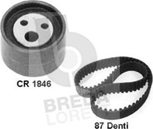 Breda Lorett KCD0058 - Комплект зубчатого ремня ГРМ autospares.lv