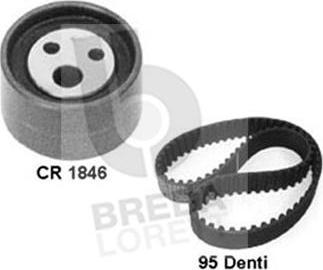 Breda Lorett KCD0057 - Комплект зубчатого ремня ГРМ autospares.lv