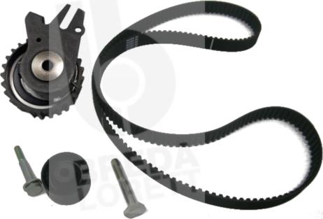 Breda Lorett KCD0006 - Комплект зубчатого ремня ГРМ autospares.lv