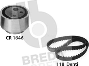 Breda Lorett KCD0001 - Комплект зубчатого ремня ГРМ autospares.lv