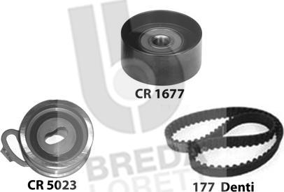 Breda Lorett KCD0002 - Комплект зубчатого ремня ГРМ autospares.lv