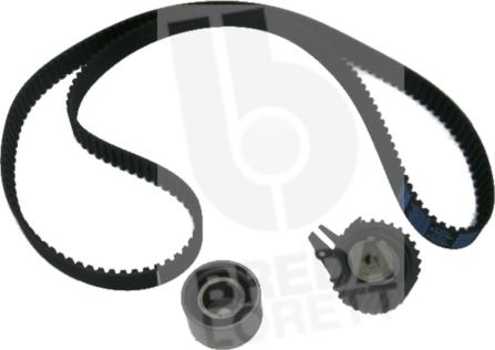 Breda Lorett KCD0011 - Комплект зубчатого ремня ГРМ autospares.lv