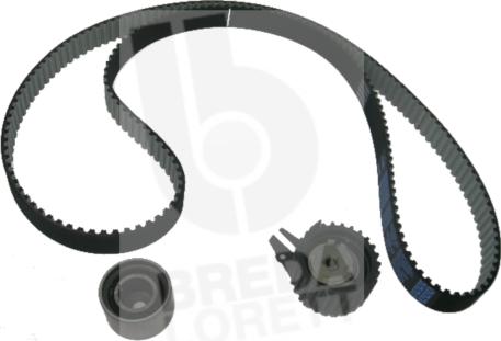 Breda Lorett KCD0012 - Комплект зубчатого ремня ГРМ autospares.lv