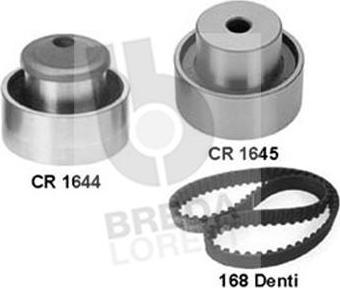 Breda Lorett KCD0080 - Комплект зубчатого ремня ГРМ autospares.lv