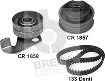 Breda Lorett KCD0088 - Комплект зубчатого ремня ГРМ autospares.lv