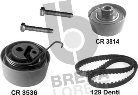 Breda Lorett KCD0032 - Комплект зубчатого ремня ГРМ autospares.lv