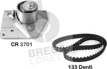 Breda Lorett KCD0037 - Комплект зубчатого ремня ГРМ autospares.lv