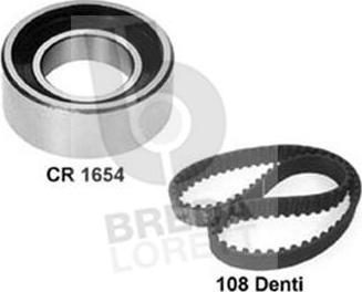 Breda Lorett KCD0074 - Комплект зубчатого ремня ГРМ autospares.lv