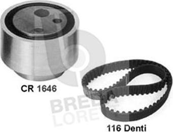 Breda Lorett KCD0075 - Комплект зубчатого ремня ГРМ autospares.lv