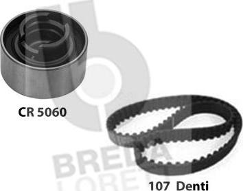 Breda Lorett KCD0146 - Комплект зубчатого ремня ГРМ autospares.lv