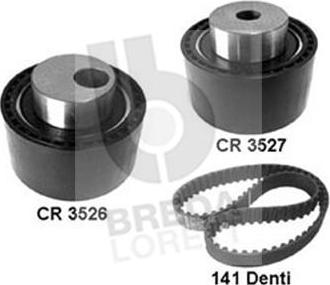 Breda Lorett KCD0104 - Комплект зубчатого ремня ГРМ autospares.lv