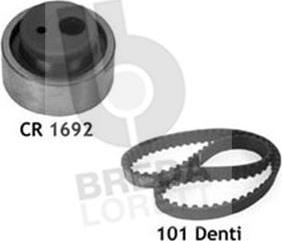 Breda Lorett KCD0108 - Комплект зубчатого ремня ГРМ autospares.lv