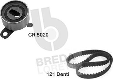 Breda Lorett KCD0133 - Комплект зубчатого ремня ГРМ autospares.lv