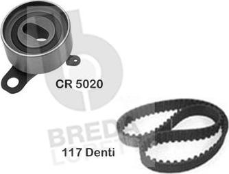 Breda Lorett KCD0132 - Комплект зубчатого ремня ГРМ autospares.lv