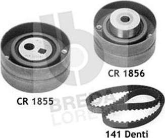 Breda Lorett KCD0125 - Комплект зубчатого ремня ГРМ autospares.lv