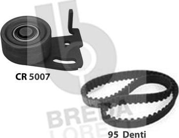 Breda Lorett KCD0126 - Комплект зубчатого ремня ГРМ autospares.lv