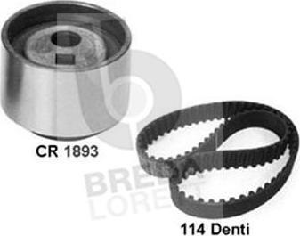 Breda Lorett KCD0122 - Комплект зубчатого ремня ГРМ autospares.lv