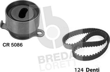 Breda Lorett KCD0174 - Комплект зубчатого ремня ГРМ autospares.lv