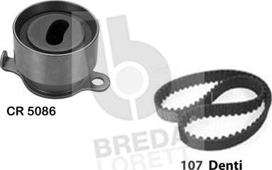 Breda Lorett KCD0173 - Комплект зубчатого ремня ГРМ autospares.lv