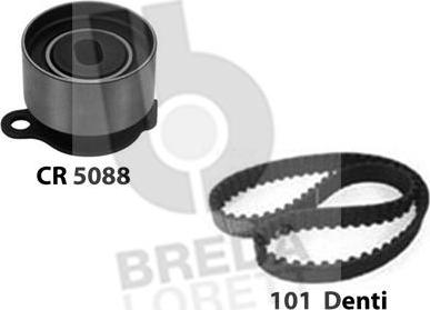 Breda Lorett KCD0177 - Комплект зубчатого ремня ГРМ autospares.lv