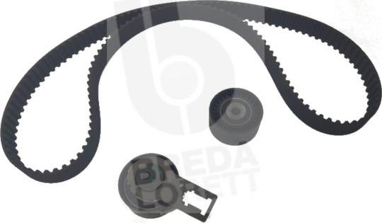 Breda Lorett KCD0808 - Комплект зубчатого ремня ГРМ autospares.lv