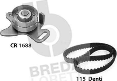 Breda Lorett KCD0391 - Комплект зубчатого ремня ГРМ autospares.lv